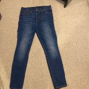 Gap blue jeans